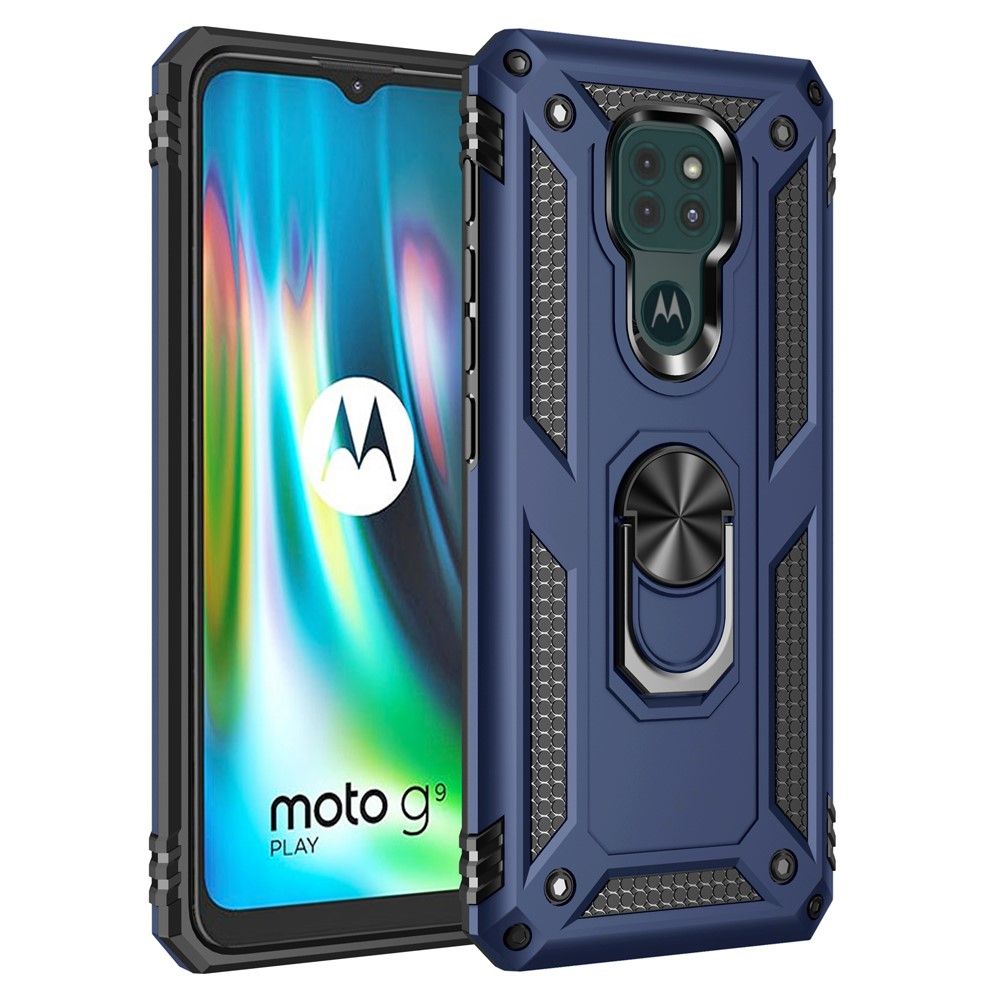 Cover Motorola Moto G9 Play Hybrid Supportfunktion