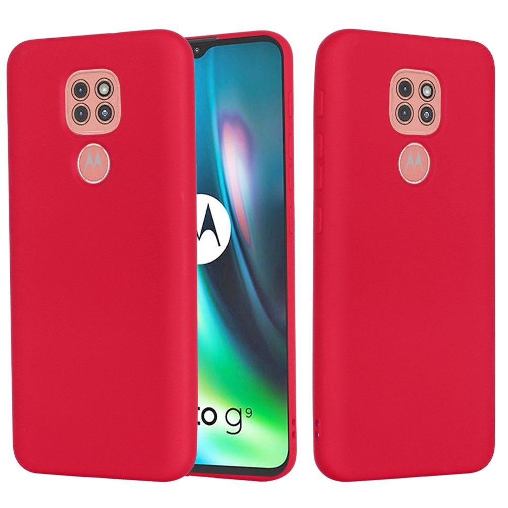 Cover Motorola Moto G9 Play Puro Silikonevæske