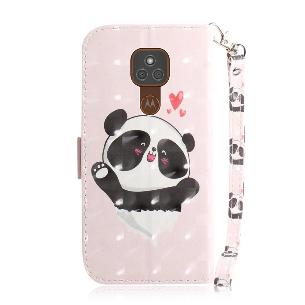 Flip Cover Motorola Moto G9 Play Sød Panda