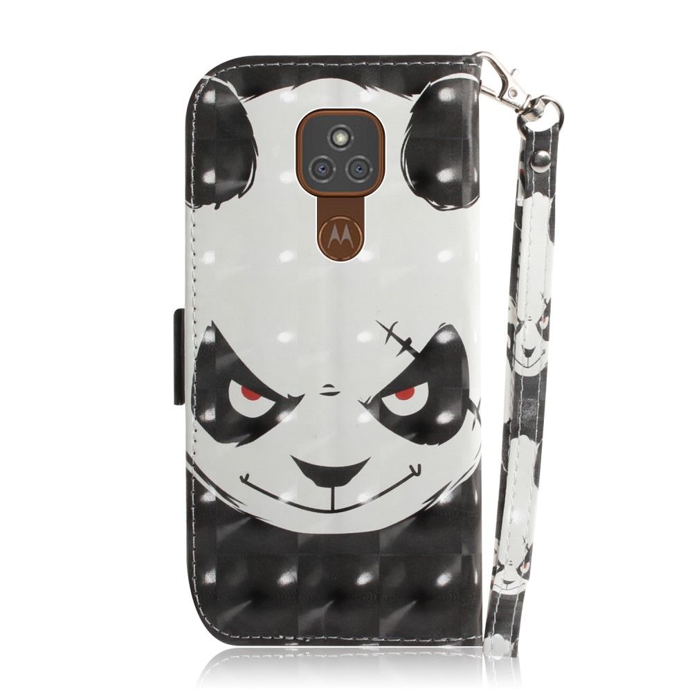 Læder Cover Motorola Moto G9 Play Original Ond Panda