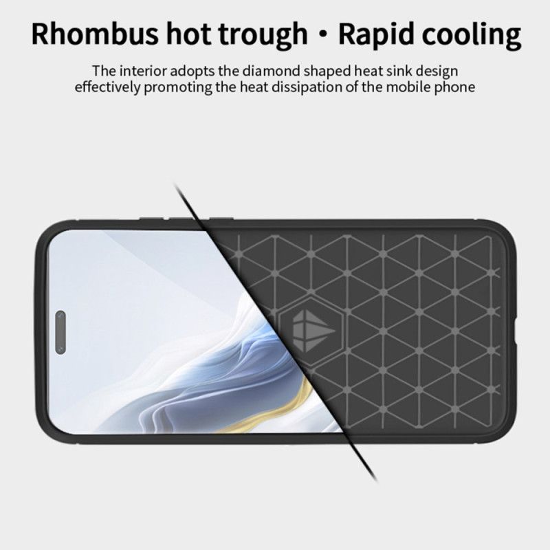 Cover Til Honor Magic 6 Pro Mofi Børstet Kulfiber