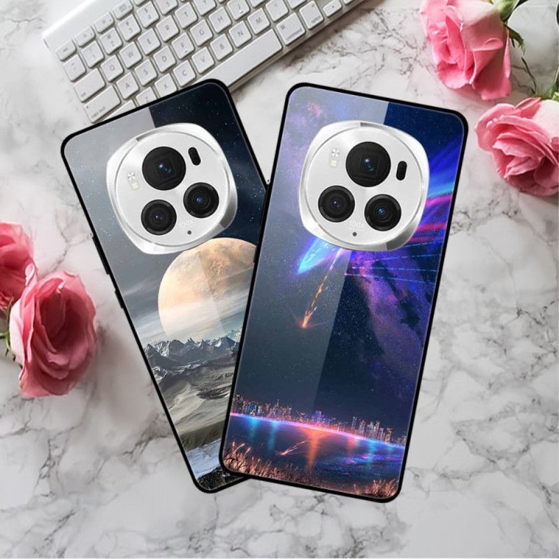 Cover Til Honor Magic 6 Pro Planeter Af Hærdet Glas