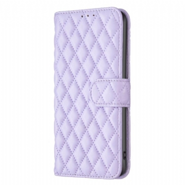 Flip Cover Honor Magic 6 Pro Quiltet Binfen Farve