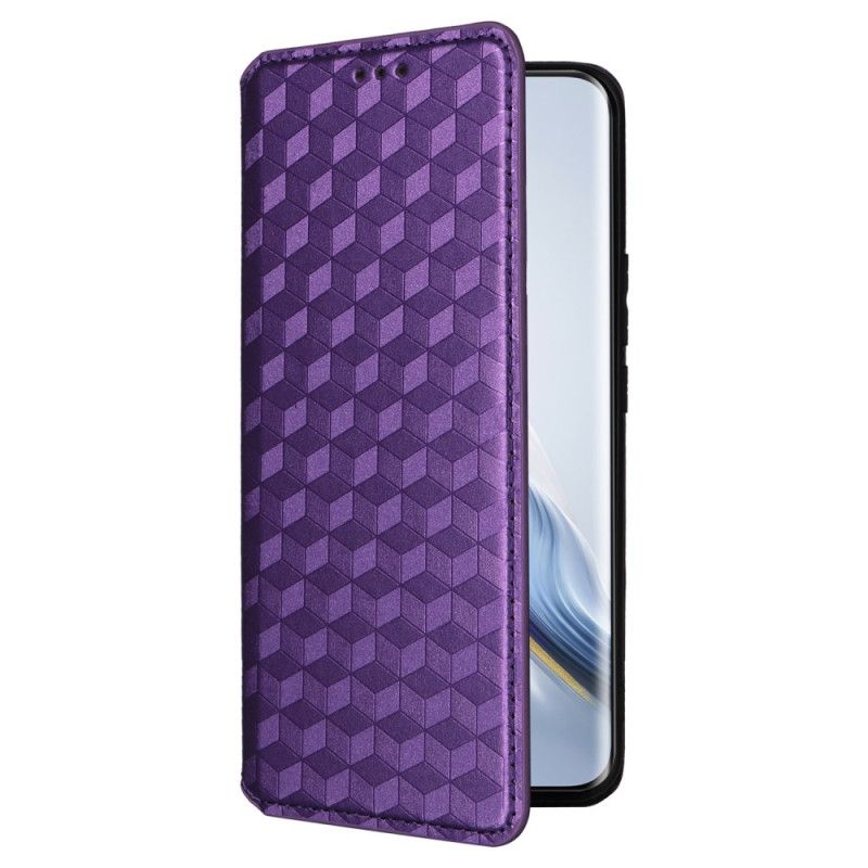 Flip Cover Til Honor Magic 6 Pro 3d Kuber