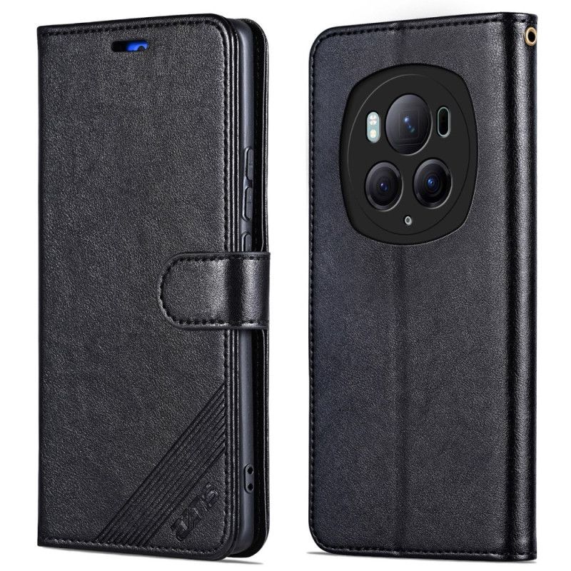 Læder Cover Honor Magic 6 Pro Telefon Etui Azns