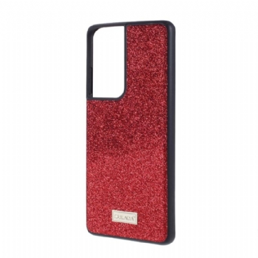 Cover Samsung Galaxy S21 Ultra 5G Mousserende Glitter Sulada