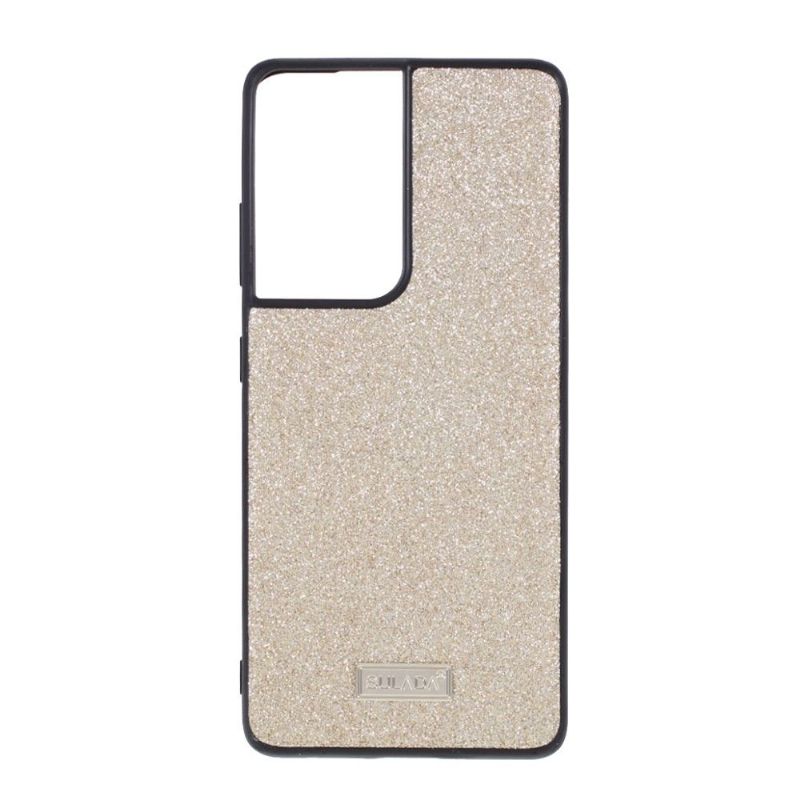 Cover Samsung Galaxy S21 Ultra 5G Mousserende Glitter Sulada