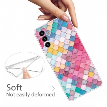 Cover Samsung Galaxy A13 5G Anti-fald Farverige Firkanter