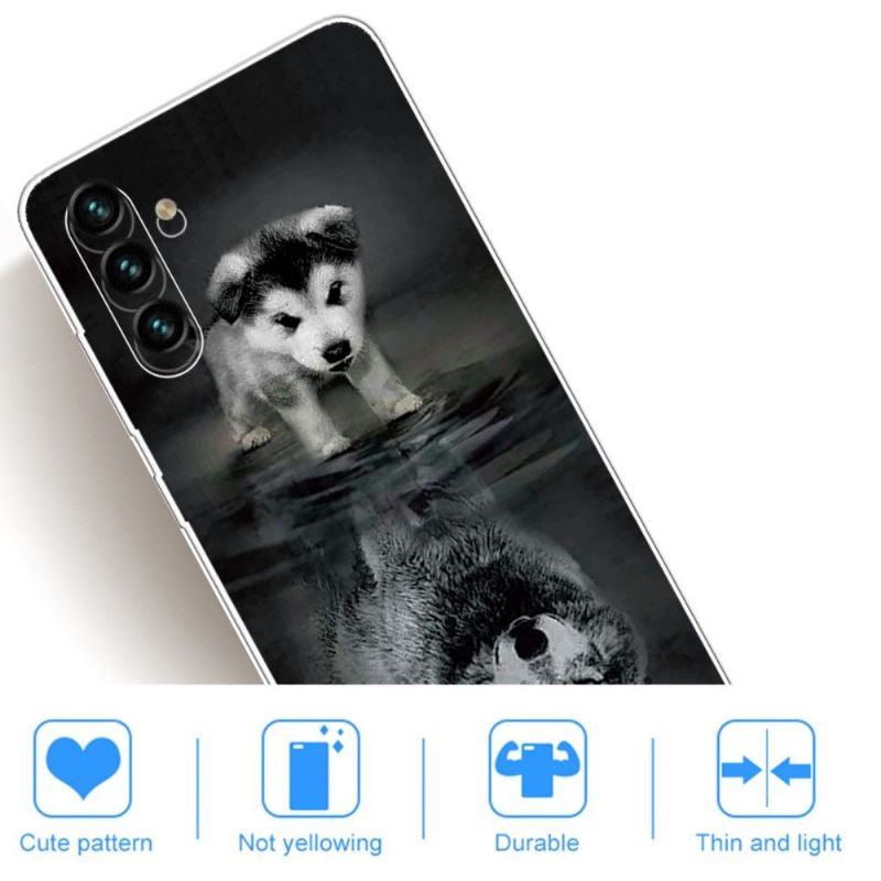 Cover Samsung Galaxy A13 5G Anti-fald Hund Og Ulv