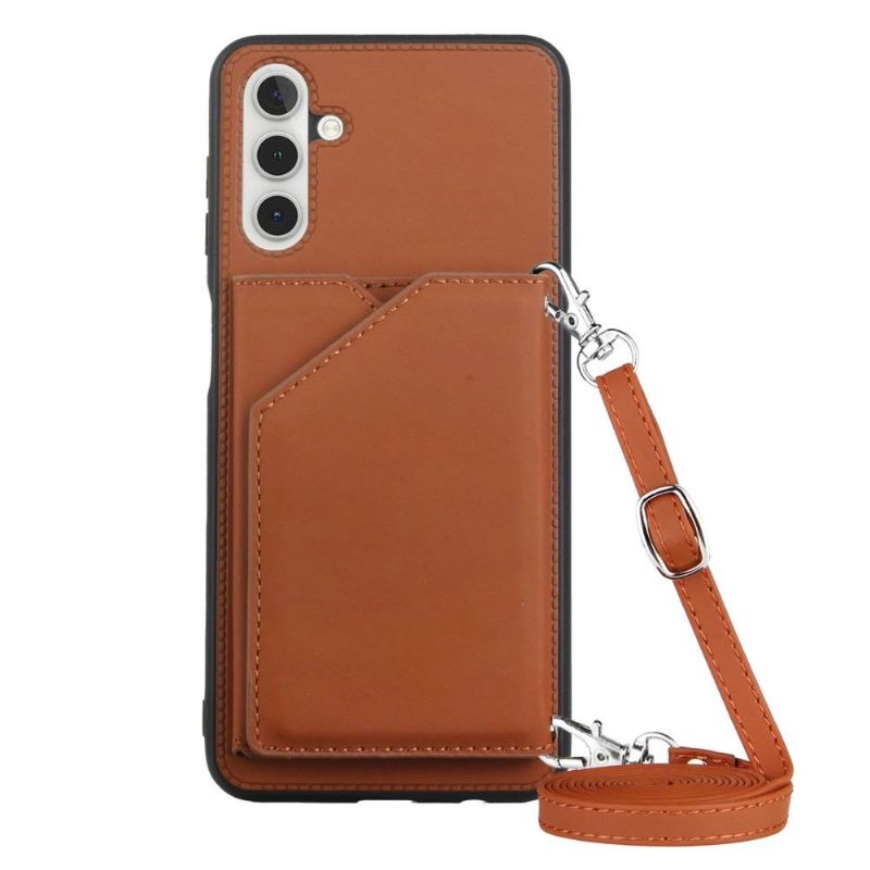 Cover Samsung Galaxy A13 5G Aude Multi-compartment Lanyard