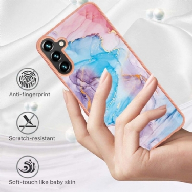 Cover Samsung Galaxy A13 5G Blåfarvet Marmor