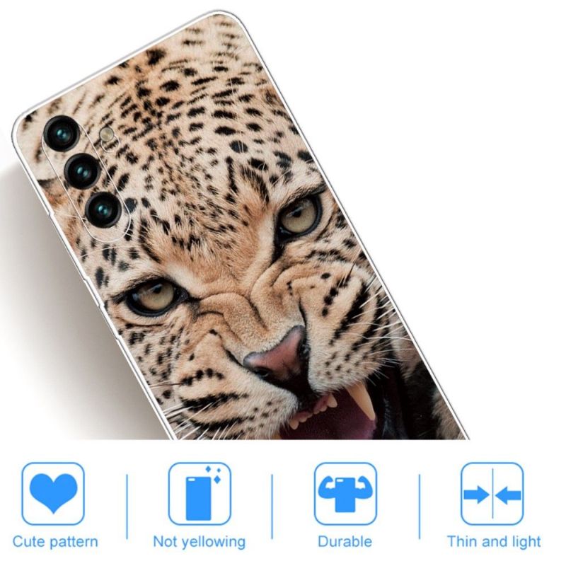 Cover Samsung Galaxy A13 5G Brølende Leopard