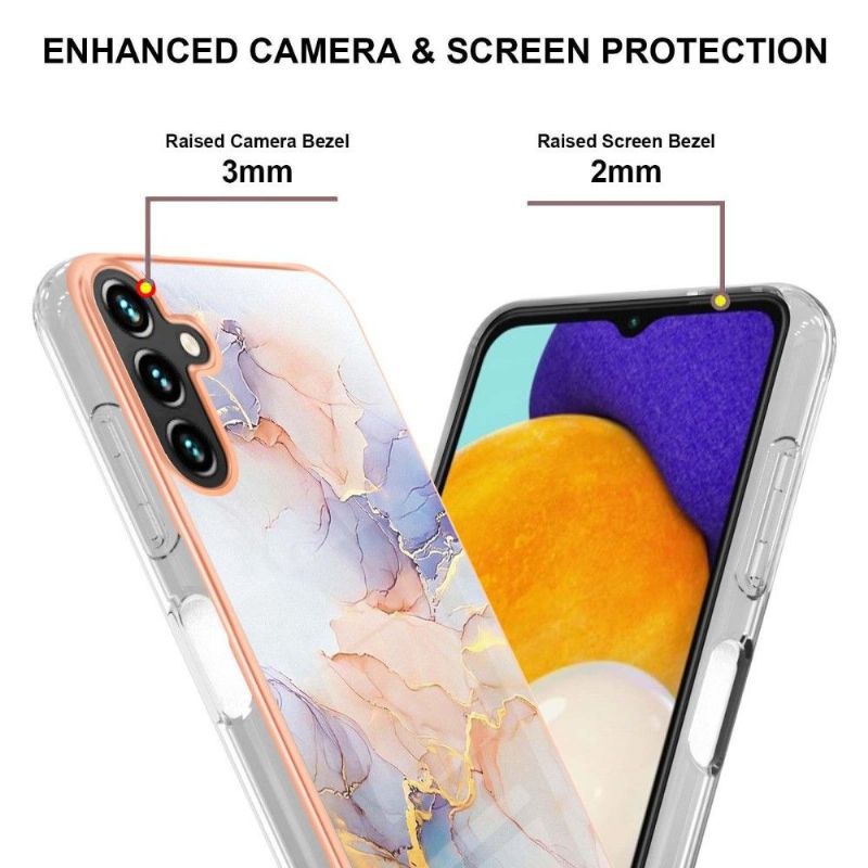 Cover Samsung Galaxy A13 5G Farvet Marmor