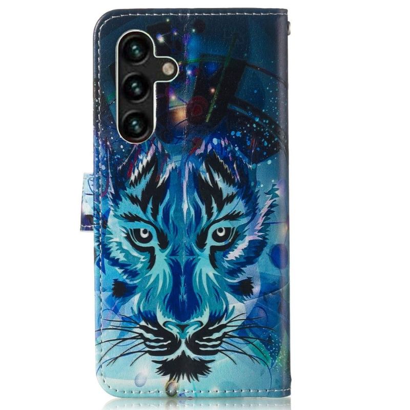 Flip Cover Samsung Galaxy A13 5G Anti-fald Kunstnerisk Tiger