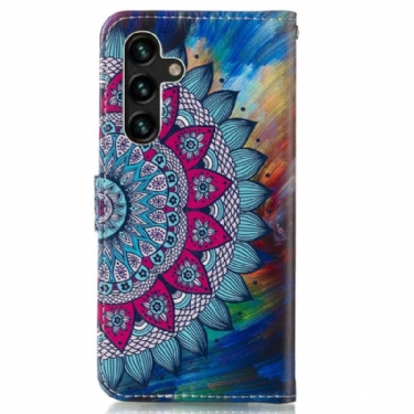 Flip Cover Samsung Galaxy A13 5G Blomstermandala