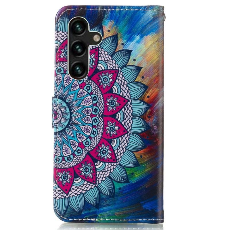 Flip Cover Samsung Galaxy A13 5G Blomstermandala