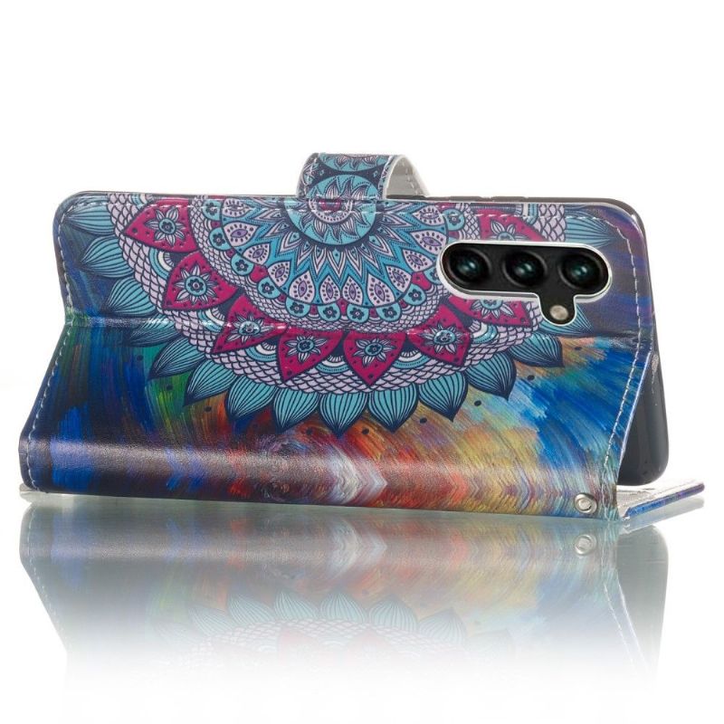 Flip Cover Samsung Galaxy A13 5G Blomstermandala