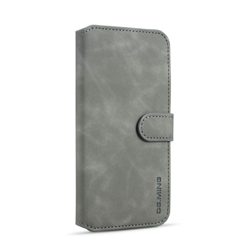 Flip Cover Huawei Y6 2019 Dg Ming Lædereffekt