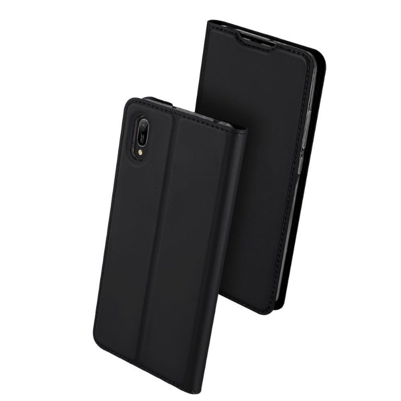 Flip Cover Huawei Y6 2019 Satin Belægning