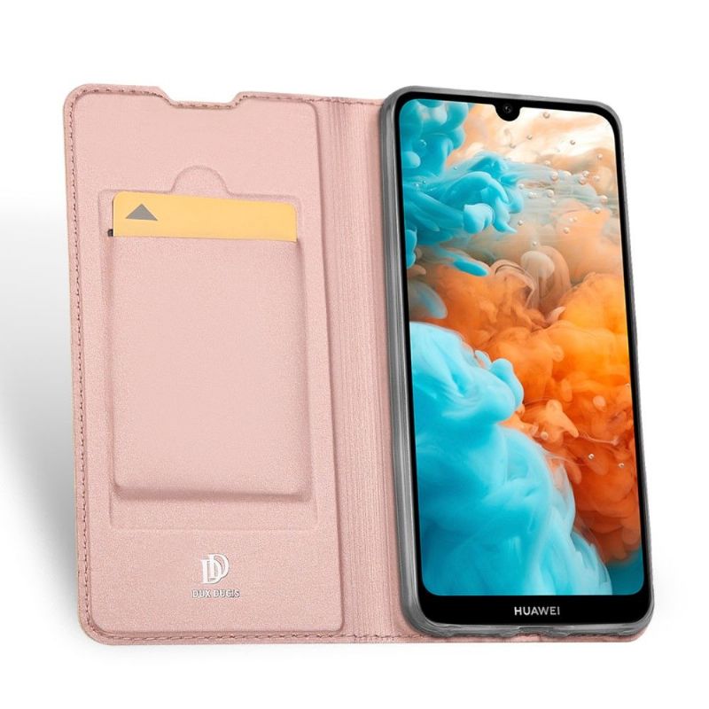 Flip Cover Huawei Y6 2019 Satin Belægning