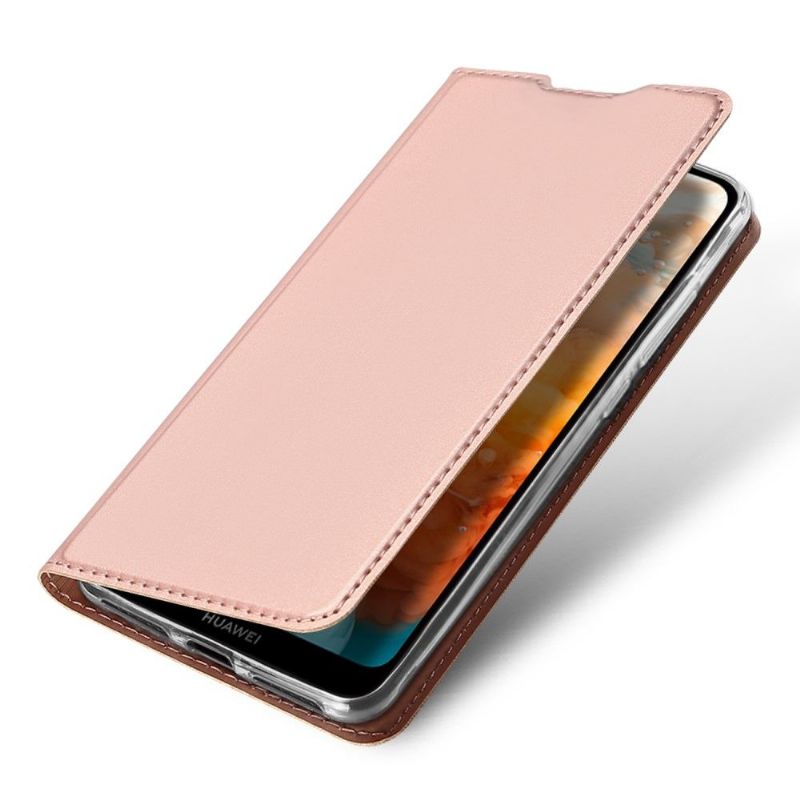 Flip Cover Huawei Y6 2019 Satin Belægning