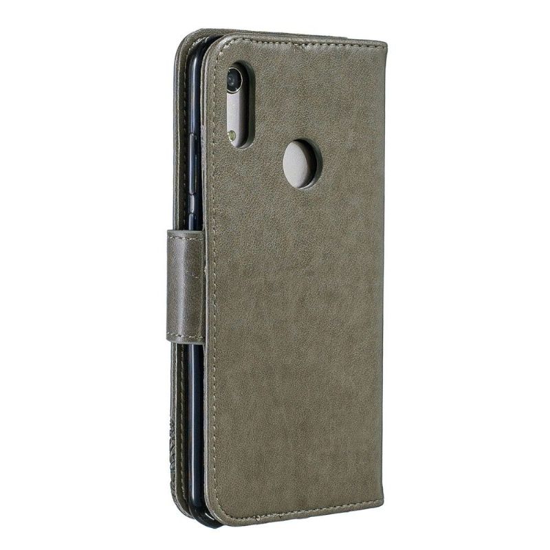 Flip Cover Huawei Y6 2019 Supportfunktion Sommerfugle