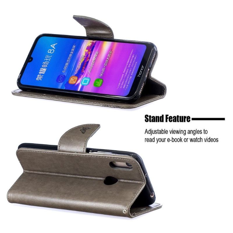 Flip Cover Huawei Y6 2019 Supportfunktion Sommerfugle