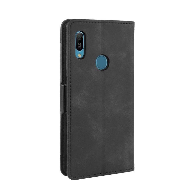 Læder Cover Huawei Y6 2019 Original Premium Med Kortholder