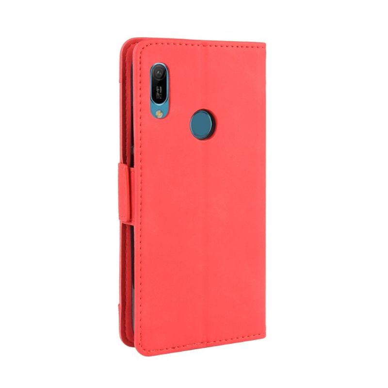 Læder Cover Huawei Y6 2019 Original Premium Med Kortholder