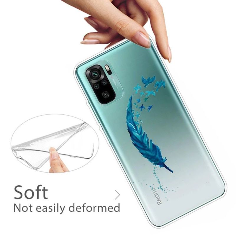 Cover Xiaomi Redmi Note 10 Hemming Fjer Og Fugle