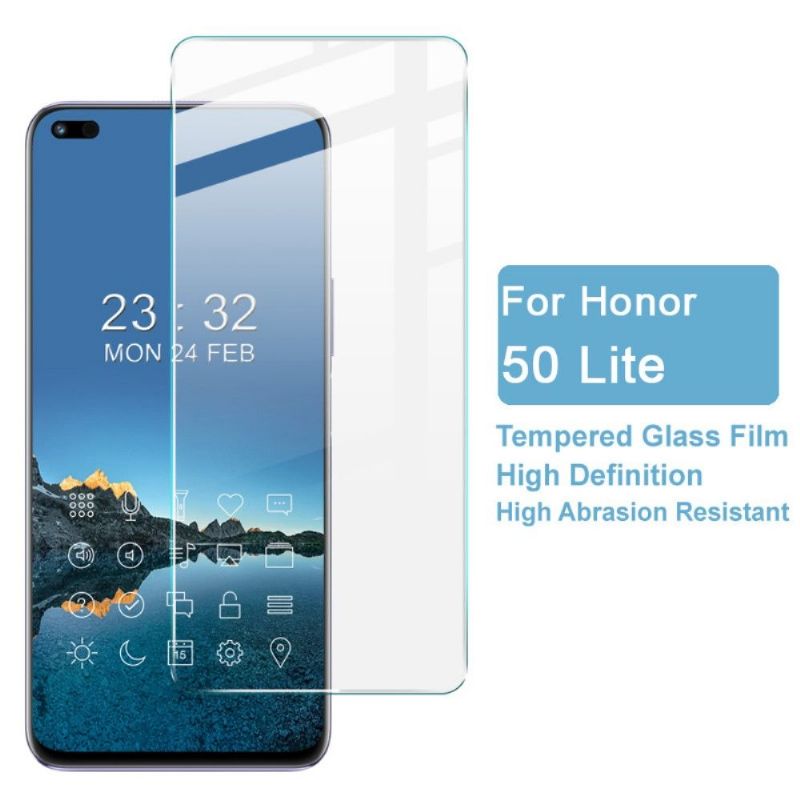 Beskyttelse - Honor 50 Lite Hærdet Glas Beskyttelsesfilm