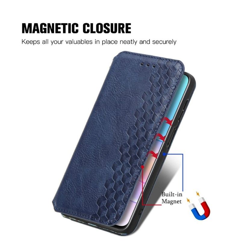 Flip Cover Honor 50 Lite / Huawei Nova 8i Kub Design Kortholder