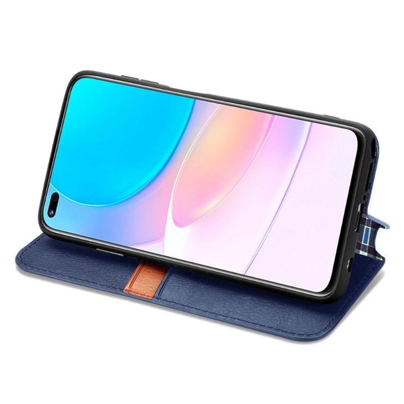 Flip Cover Honor 50 Lite / Huawei Nova 8i Kub Design Kortholder