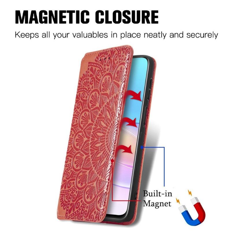 Flip Cover Honor 50 Lite / Huawei Nova 8i Læder Cover Flip Chic Mandala