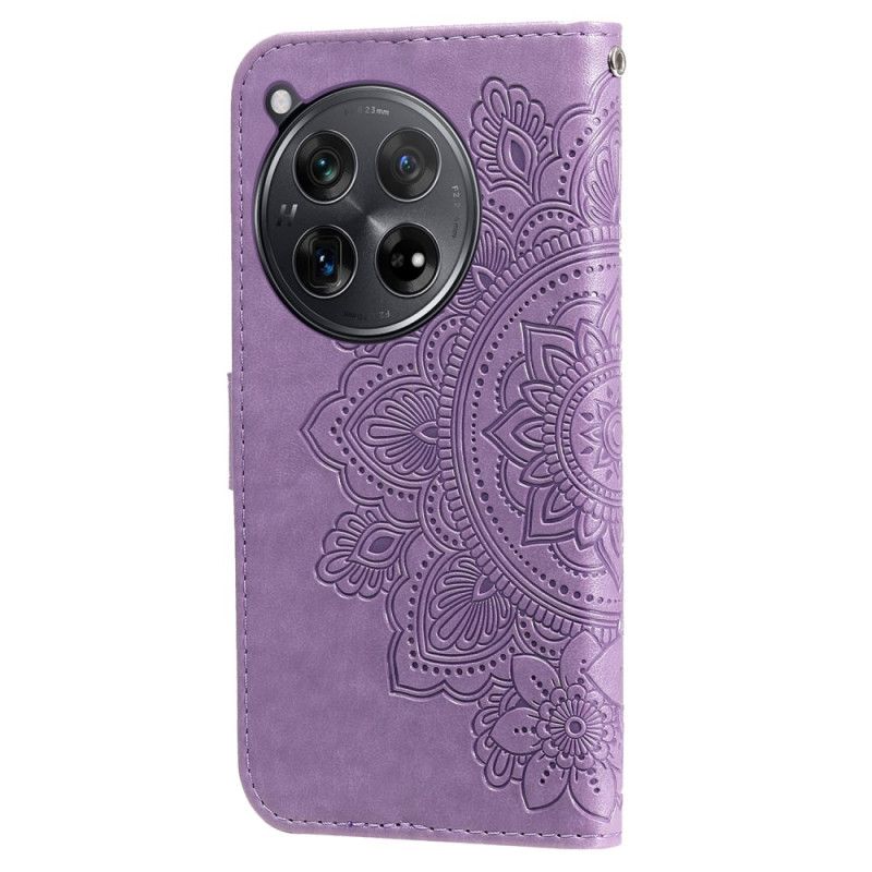 Flip Cover Oneplus 12r Mandala Med Rem