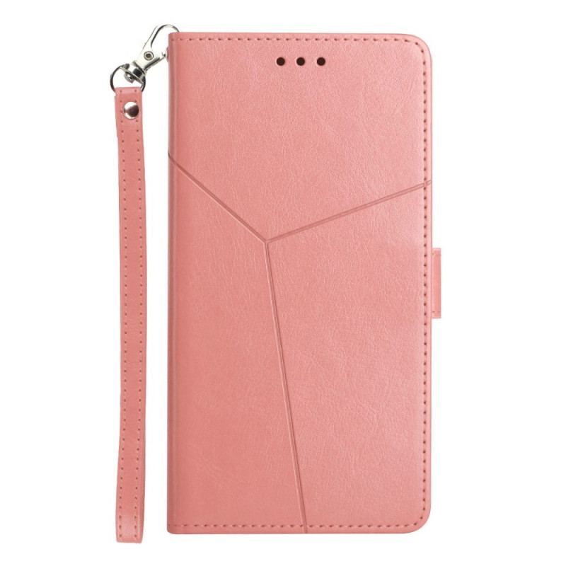 Flip Cover Honor Magic 5 Lite Med Snor Y Strappy Design