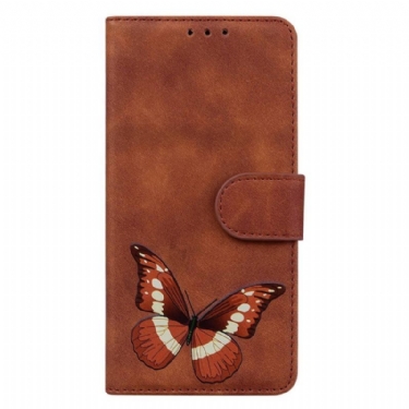 Flip Cover Honor Magic 5 Lite Sommerfugle Design