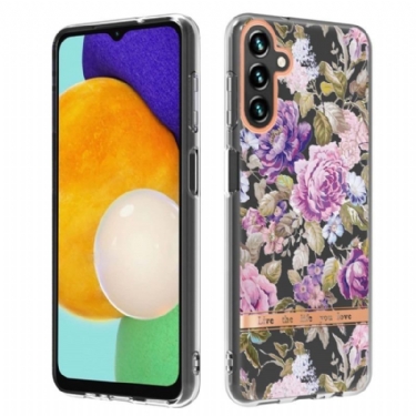 Cover Samsung Galaxy A14 / A14 5G Farverige Blomster