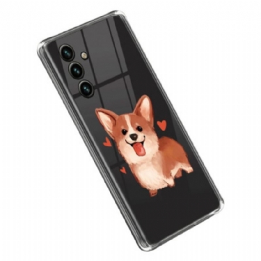 Cover Samsung Galaxy A14 / A14 5G Gennemsigtig Hund