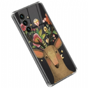 Cover Samsung Galaxy A14 / A14 5G Sømløs Tribal Deer