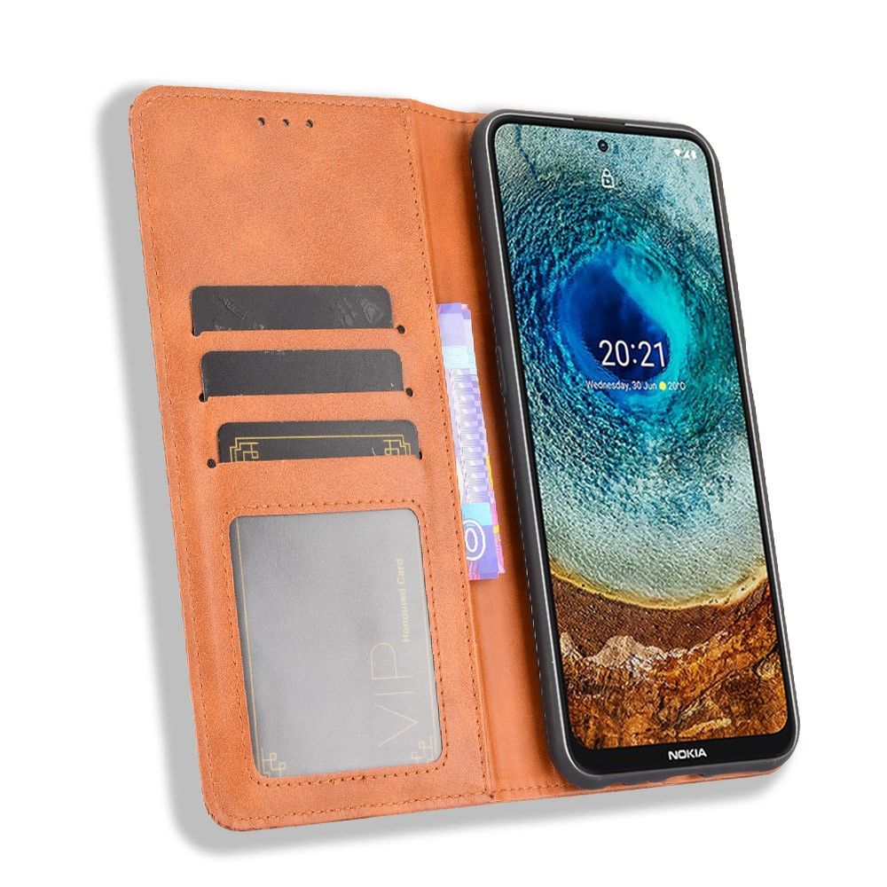 Etui Nokia X20 / X10 Cirénius Style Læder