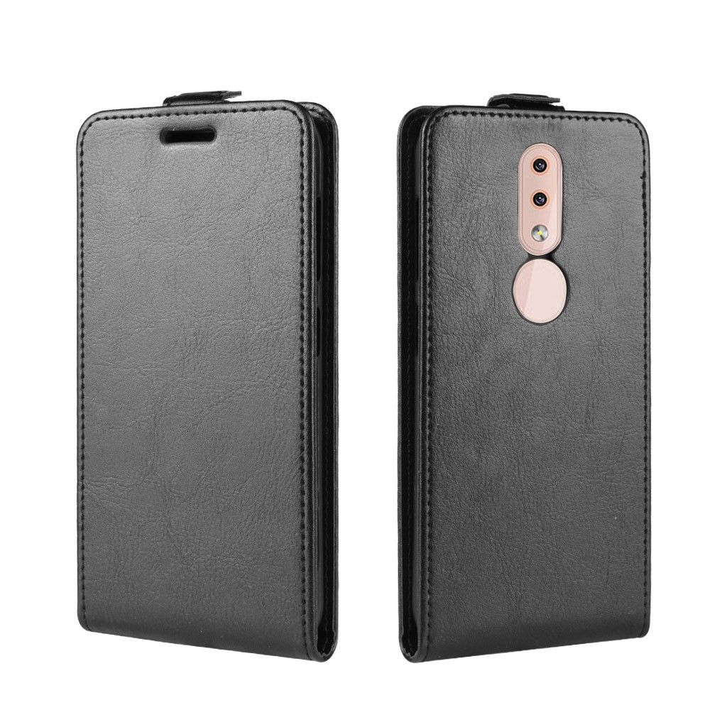 Etui Nokia 4.2 Anti-fald Flip Cover Lodret Kunstlæder