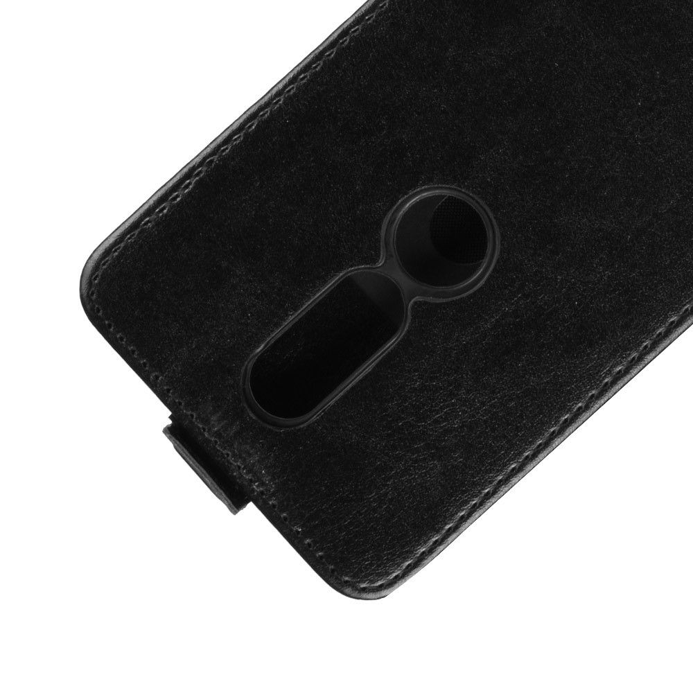 Etui Nokia 4.2 Anti-fald Flip Cover Lodret Kunstlæder