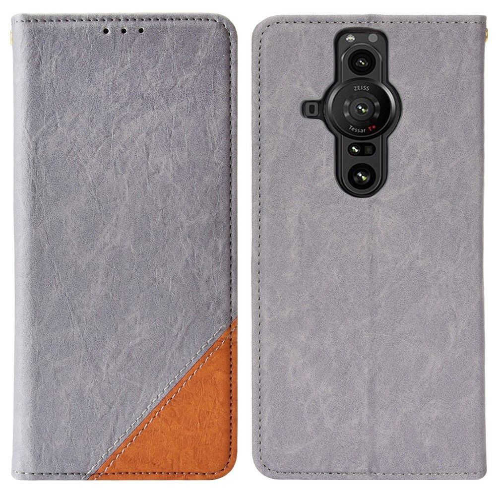 Læder Cover Sony Xperia Pro-I Flip Cover Retro Kunstlæder