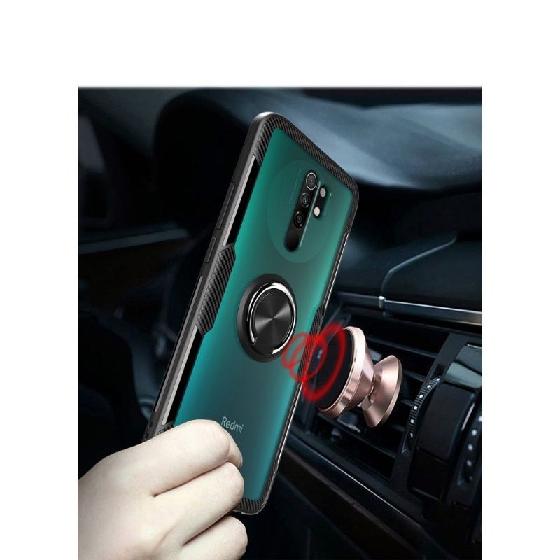 Cover Xiaomi Redmi 9 Anti-fald Gennemsigtig Finger