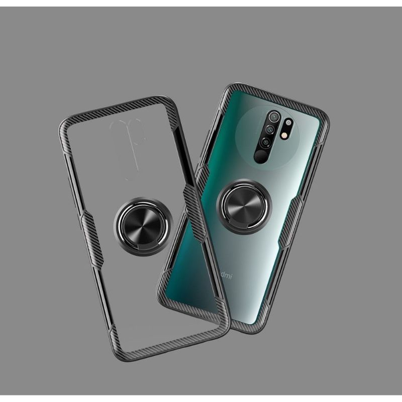 Cover Xiaomi Redmi 9 Anti-fald Gennemsigtig Finger