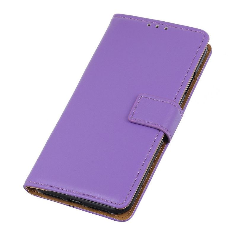 Etui Xiaomi Redmi 9 Basic Imiteret Læder - Lilla