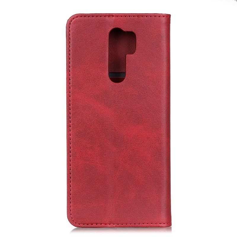 Læder Cover Xiaomi Redmi 9 Original Simone Aged Lædereffekt