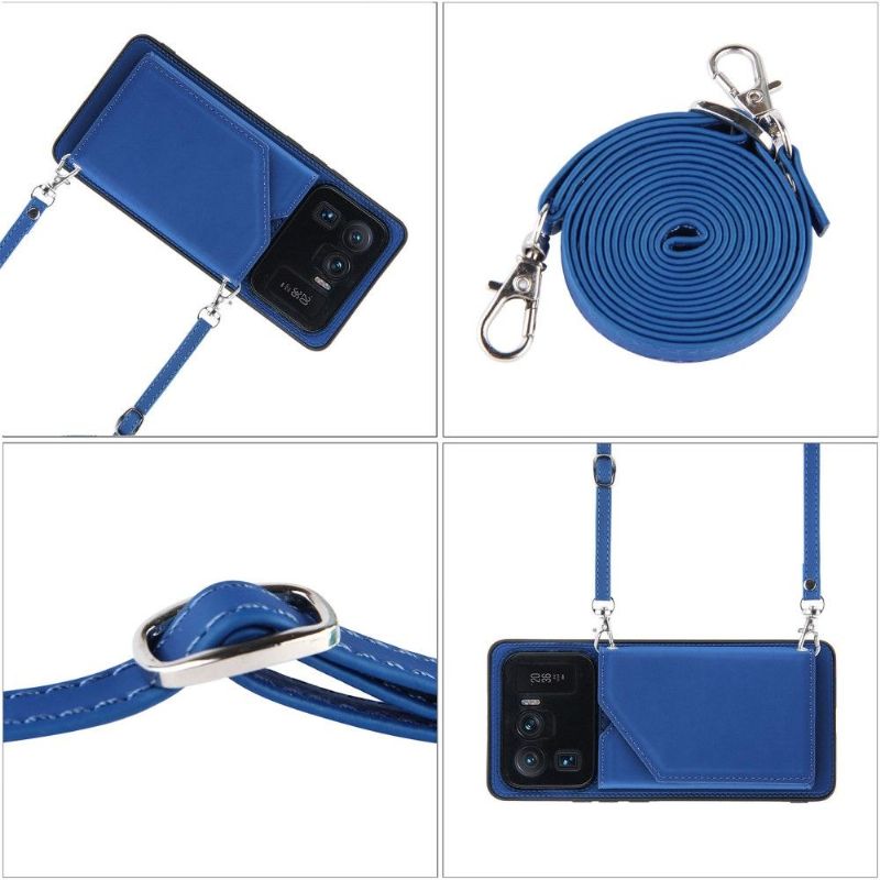 Cover Xiaomi Mi 11 Ultra Aude Multi-compartment Lanyard