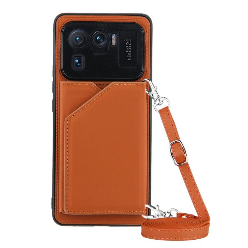 Cover Xiaomi Mi 11 Ultra Aude Multi-compartment Lanyard